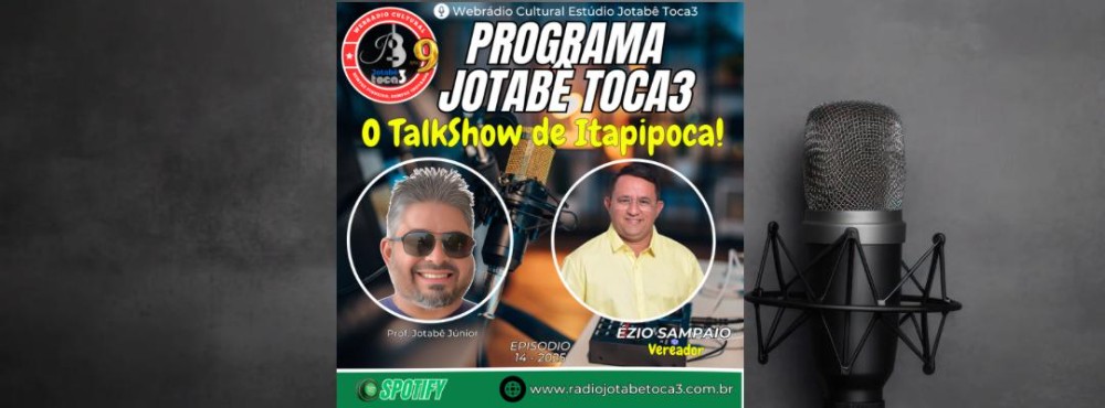 ÉSIO SAMPAIO NO TALKSHOW DE ITAPIPOCA